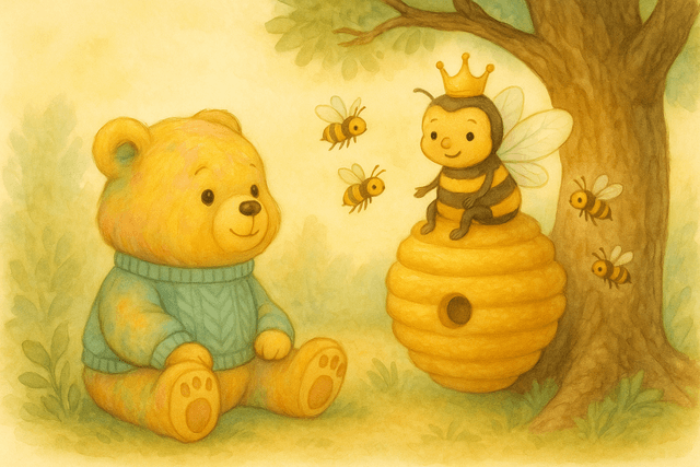 Illustration for Chapter 2: Meeting the Bees