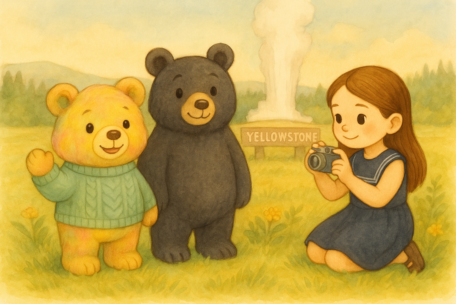Illustration for Chapter 2: Yellowstone Wonders