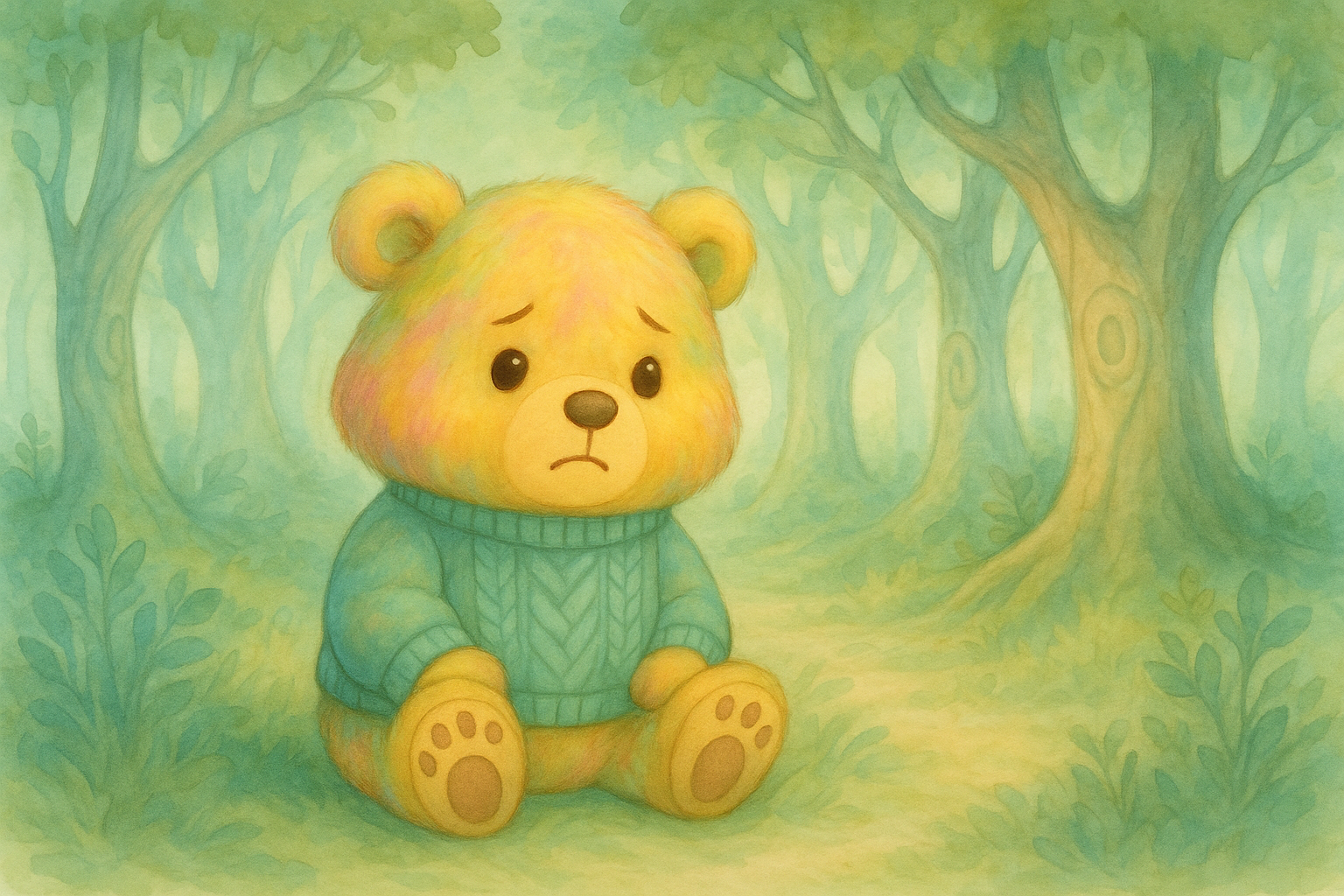 Illustration for Chapter 1: Lost in the Woods