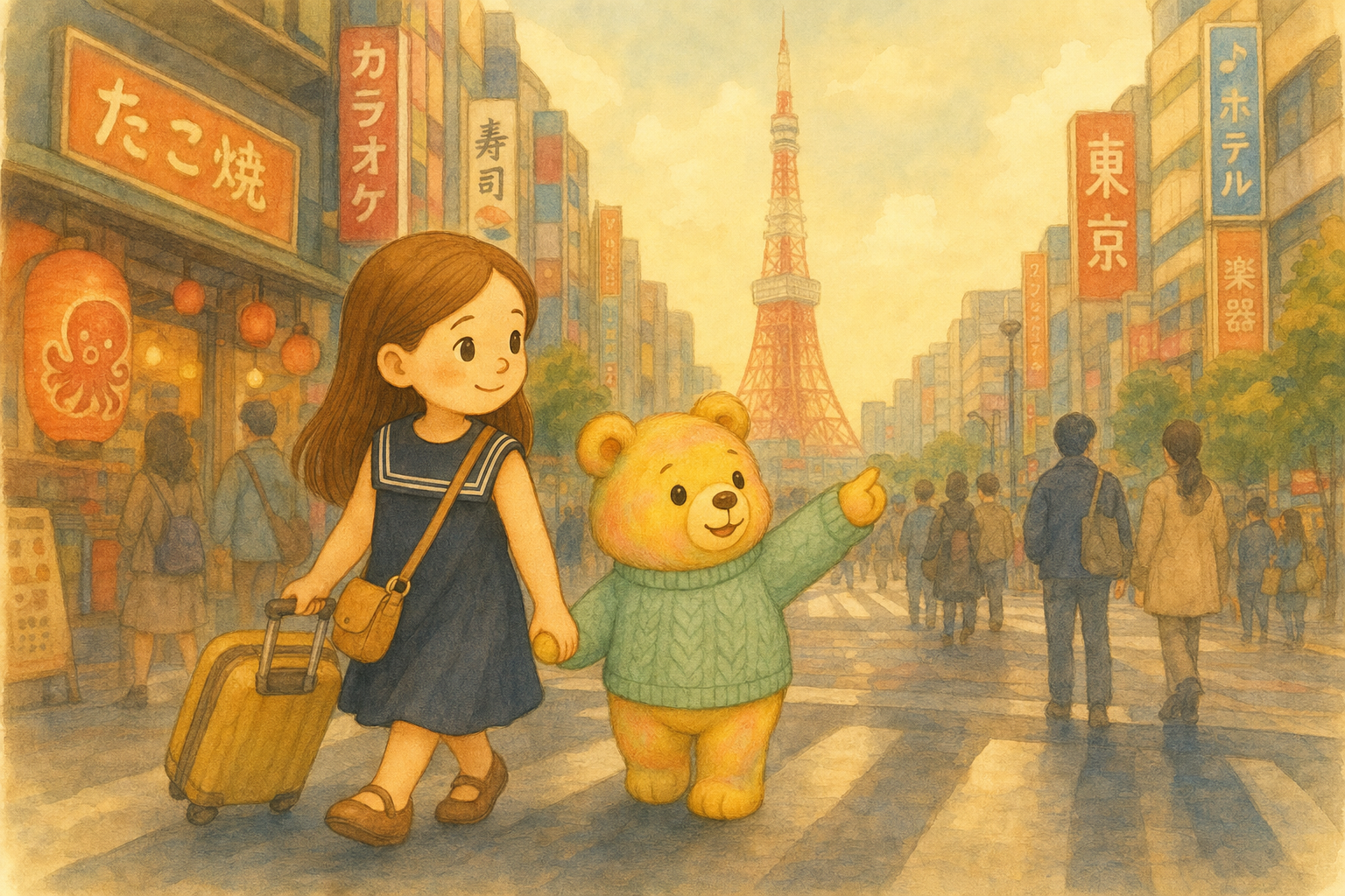 Illustration for Chapter 2: Hello, Tokyo!