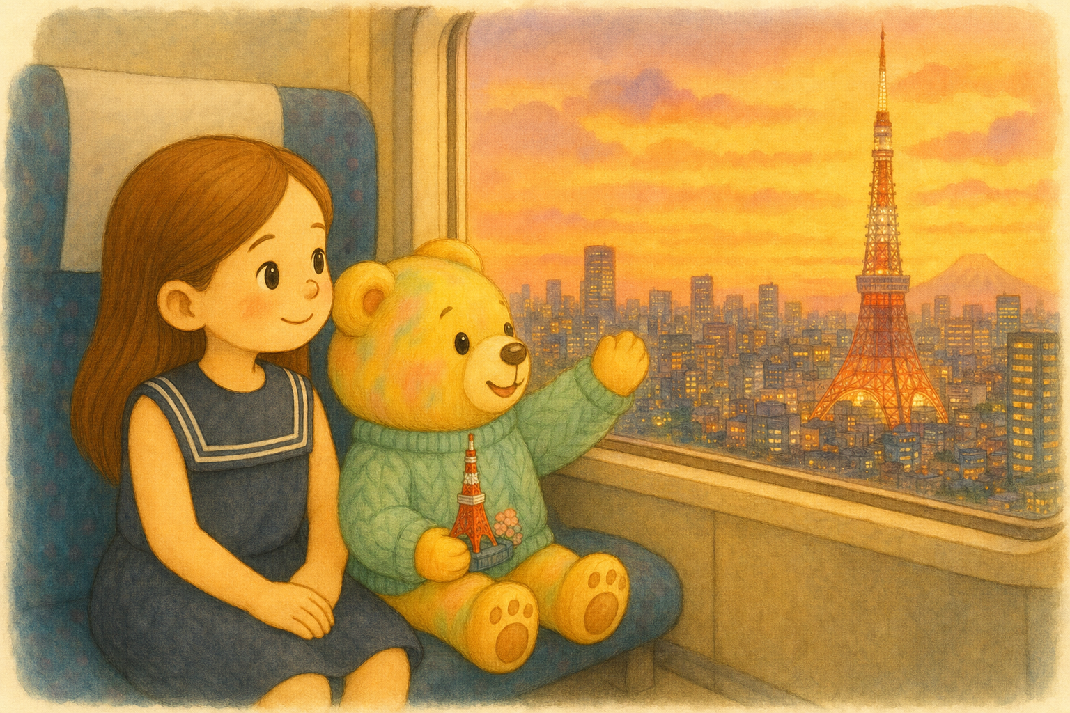 Illustration for Chapter 5: Sayonara, Tokyo